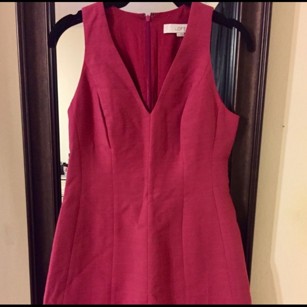 Loft 2 petite A line dress